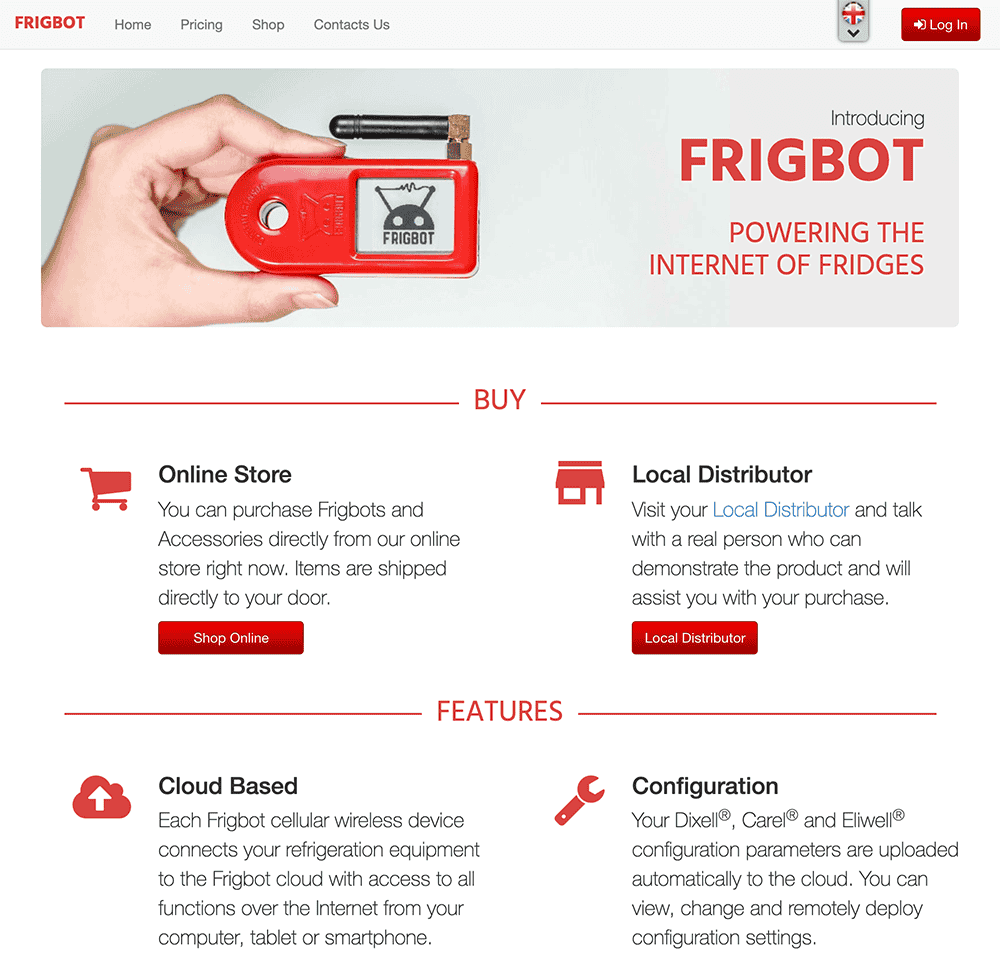 Frigbot (IoT) screenshot 1